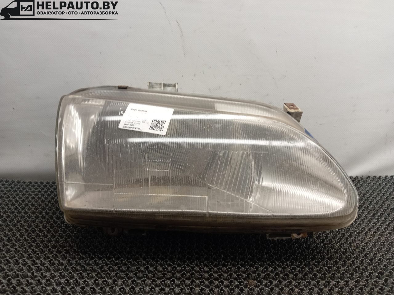фара правая Renault Megane 1 поколение 1996, 1.6 л., K7M 702, бензин, МКПП, синий, купе, передний привод - фото №1