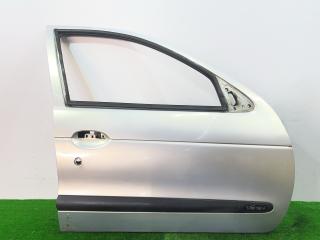 дверь передняя правая Renault Megane 1 поколение [рестайлинг] 2000, 1.6 л., бензин, МКПП, серый, универсал, передний привод