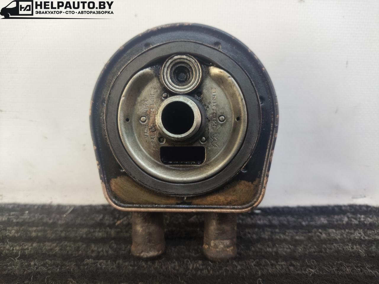 теплообменник масляного фильтра Renault Scenic 1 поколение 1997, 1.9 л., F8Q 786, дизель, МКПП, серый, передний привод, 3743011 - фото №1