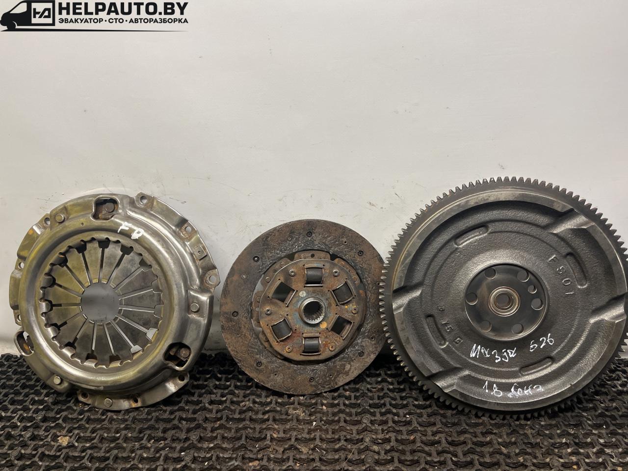 комплект сцепления Mazda 626 GE (1991 - 1997), 1.8 л., бензин, МКПП, передний привод, 875002 - фото №1