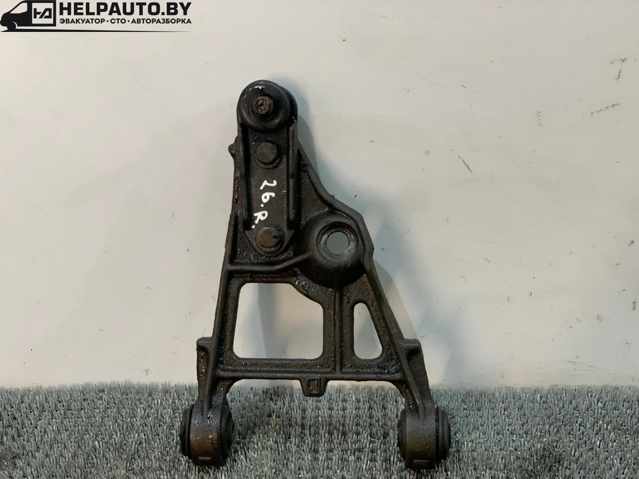 рычаг передний правый Renault Scenic 1 поколение 1997, 1.9 л., F8Q 786, дизель, МКПП, серый, передний привод - фото №1