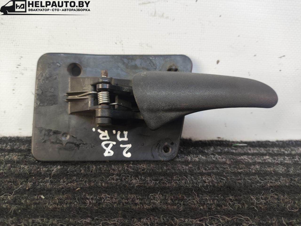 ручка внутренняя передняя правая Opel Omega B 1996, 2.5 л., дизель, 5МКПП, черный, универсал, задний привод, 90457124R, 9119502 - фото №1