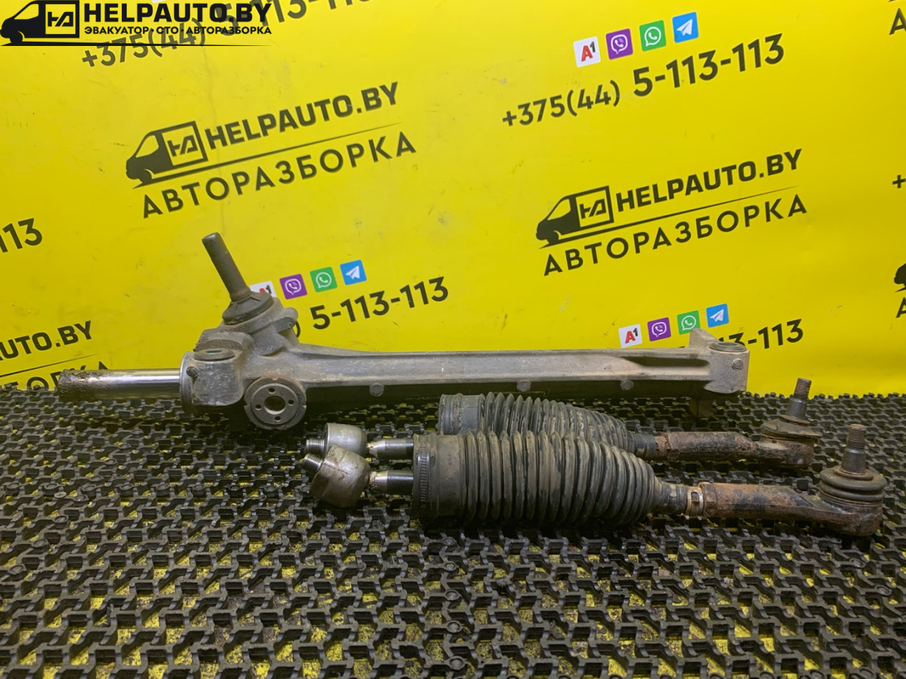 рулевая рейка Ford Escape 2 поколение R3 2009, 2.3 л., бензин, АКПП, синий, внедорожник 5 дв., передний привод - фото №1