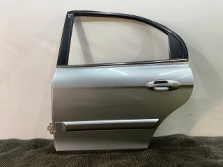 дверь задняя левая Hyundai Sonata 4 поколение [рестайлинг] 2003, 2.4 л., бензин, МКПП, серебристый, седан, передний привод