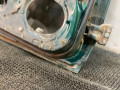 дверь задняя левая Mazda 626 GF 1997, 2.0 л., дизель, МКПП, зелёный, хетчбэк 5 дв., передний привод - фото №10