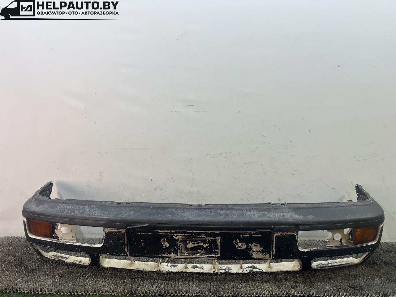 бампер передний Volkswagen Golf 3 поколение 1995, 1.9 л., AEY, дизель, МКПП, белый, универсал, передний привод - фото №1
