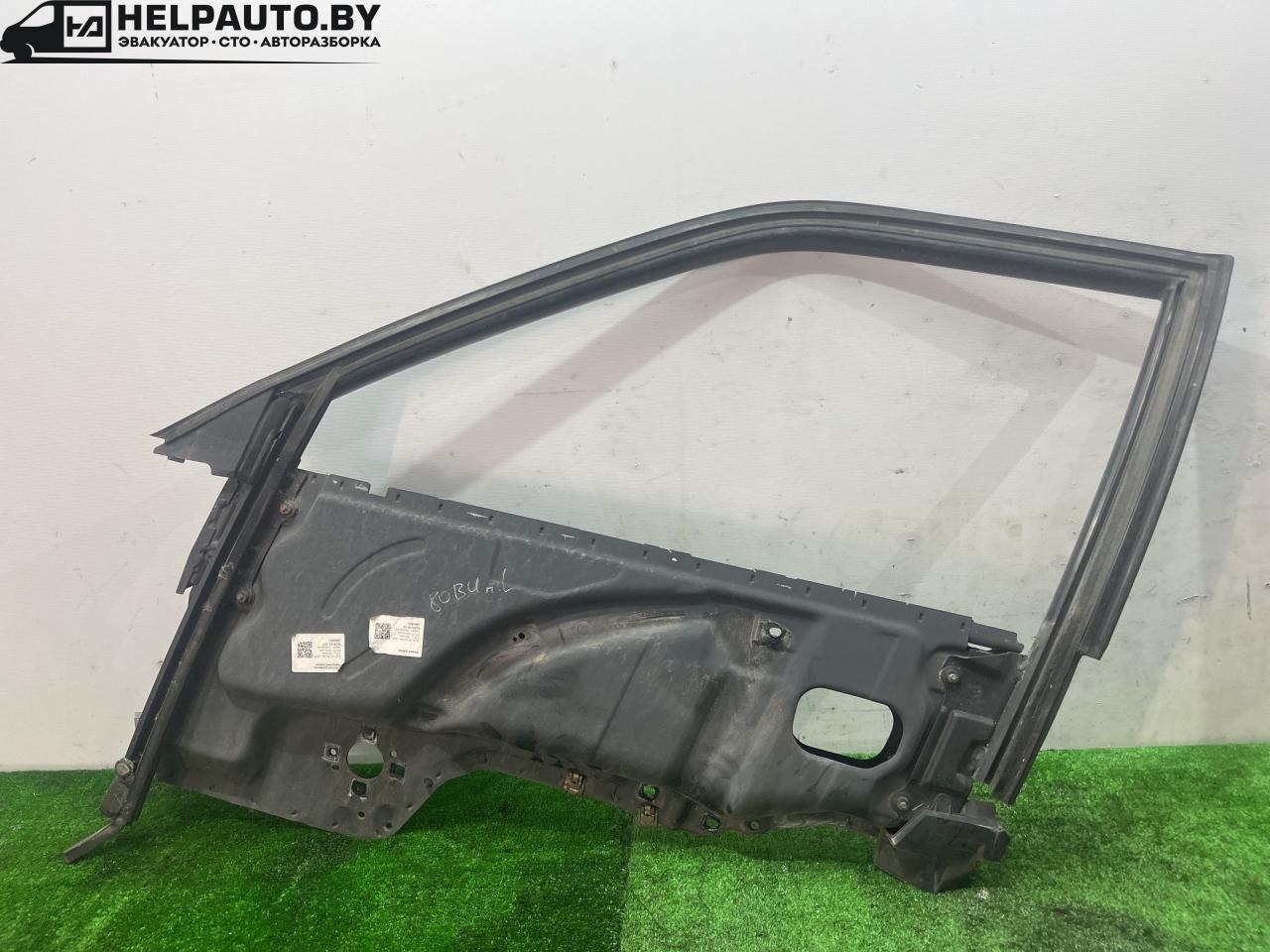 рамка двери Audi 80 8C/B4 1994, 2.0 л., бензин, МКПП, зеленый, седан, передний привод - фото №1