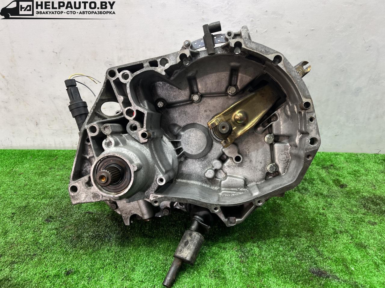 КПП механическая (МКПП) Renault Megane 1 поколение 1997, 1.6 л., K7M 703, бензин, 5МКПП, красный, хетчбэк 5 дв., передний привод, JB1120, S042285 - фото №1