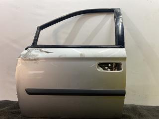 дверь передняя левая Chrysler Voyager 4 поколение [рестайлинг] 2006, 2.4 л., бензин, МКПП, серебристый, минивэн, передний привод