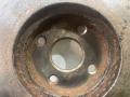 диск тормозной передний Mazda 323F BA 1996, 1.8 л., BP, бензин, МКПП, серебристый, хетчбэк 5 дв. - фото №9