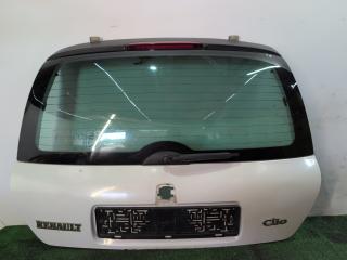 крышка багажника (дверь 3-5) Renault Clio 2 поколение 2001, 1.9 л., дизель, МКПП, белый, внедорожник 3 дв., 43R-005013, DOT39AS3M445