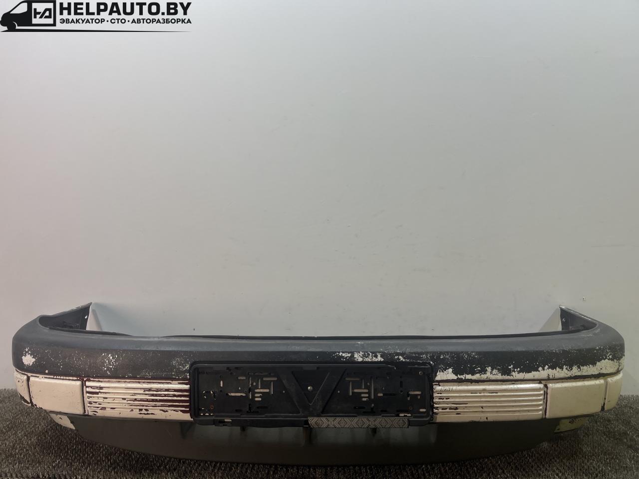 бампер передний Volkswagen Passat B3 1991, 1.8 л., бензин, МКПП, белый, седан, передний привод, 357807217B - фото №1