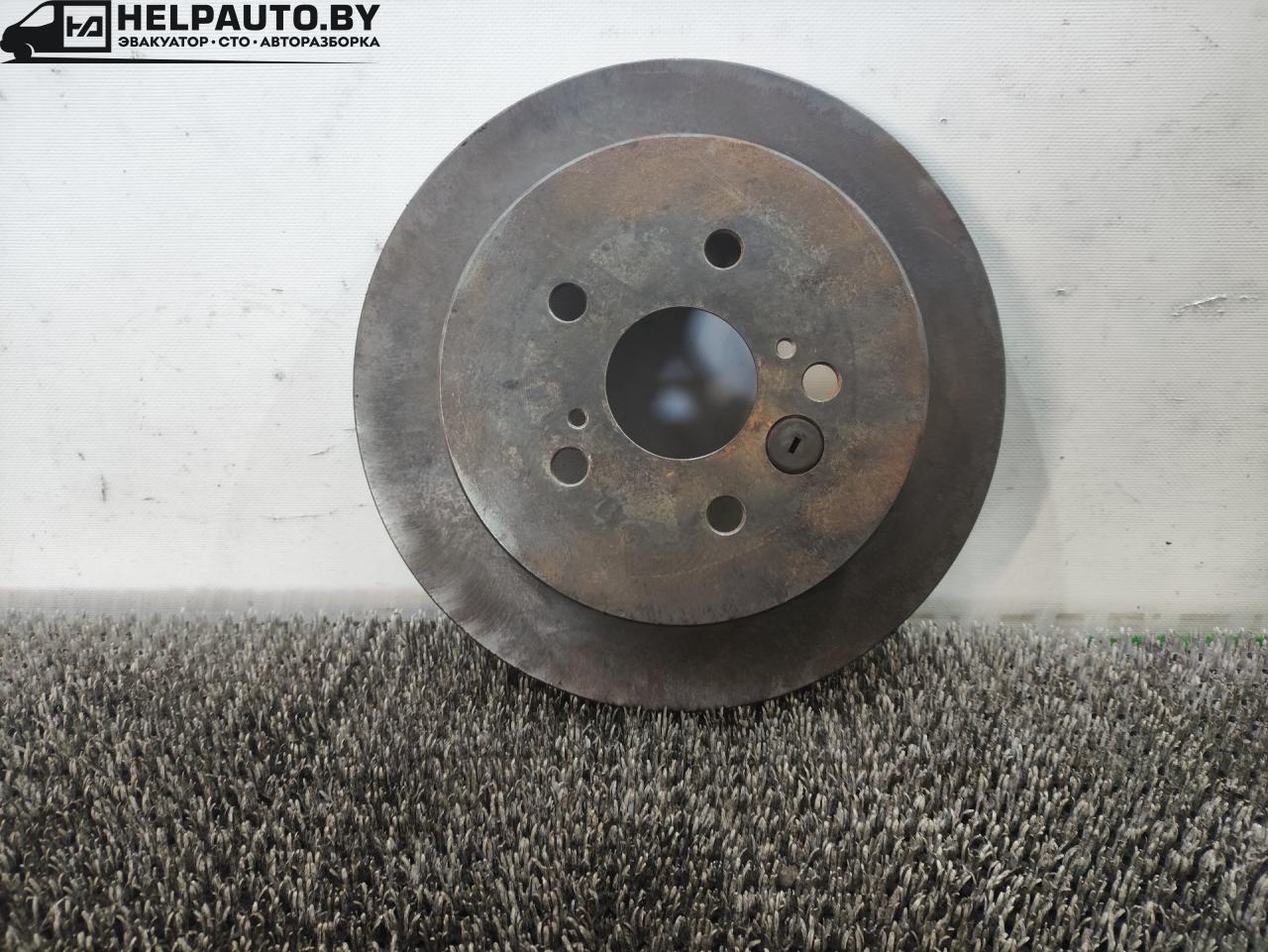 диск тормозной задний Chery Tiggo (T11) 1 поколение 2011, 1.6 л., бензин, МКПП, чёрный, внедорожник 5 дв., передний привод - фото №1