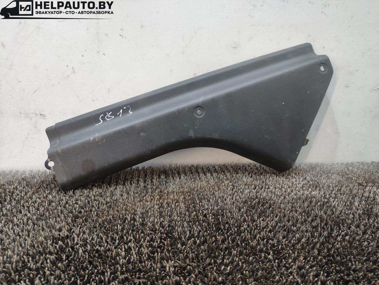 пластик Suzuki Baleno 1 поколение 1998, 1.3 л., i, G13BB, бензин, МКПП, серебристый, седан, передний привод, 76281-60G - фото №1