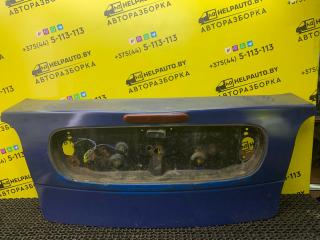 крышка багажника (дверь 3-5) Renault Megane 1 поколение 1996, 1.6 л., K7M 702, бензин, МКПП, синий, купе, передний привод