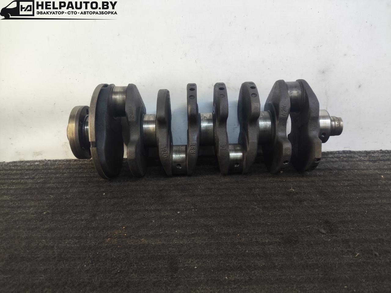 коленвал Volkswagen Passat B3 (1988 - 1997), 1.9 л., дизель, МКПП, передний привод, 028L - фото №1