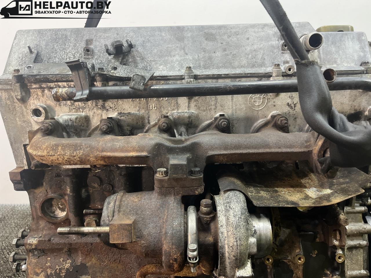 коллектор выпускной Opel Omega B 1996, 2.5 л., дизель, 5МКПП, черный, универсал, задний привод, D2244965 - фото №1