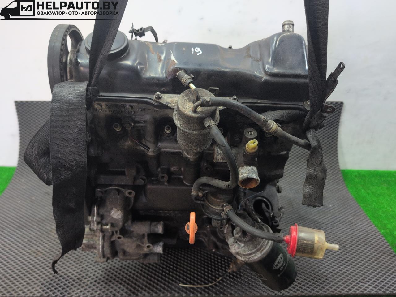 двигатель Audi 80 B3 1990, 1.6 л., PP, бензин, МКПП, оранжевый, седан, передний привод, PP - фото №1