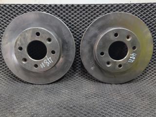 диск тормозной передний Renault Clio 2 поколение 2001, 1.9 л., дизель, МКПП, белый, внедорожник 3 дв.