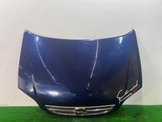 капот Opel Zafira 1 поколение (A) 2000, 2.0 л., Z 20 DTJ, дизель, МКПП, синий металлик, минивэн, передний привод