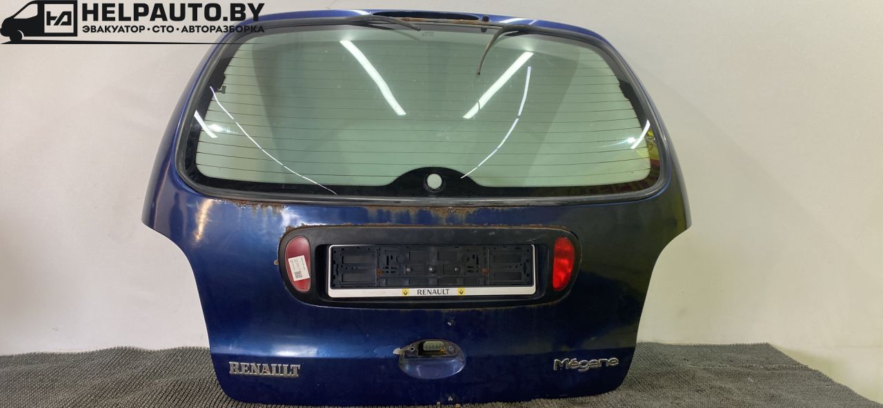 крышка багажника (дверь 3-5) Renault Scenic 1 поколение 1998, 1.6 л., бензин, МКПП - фото №1