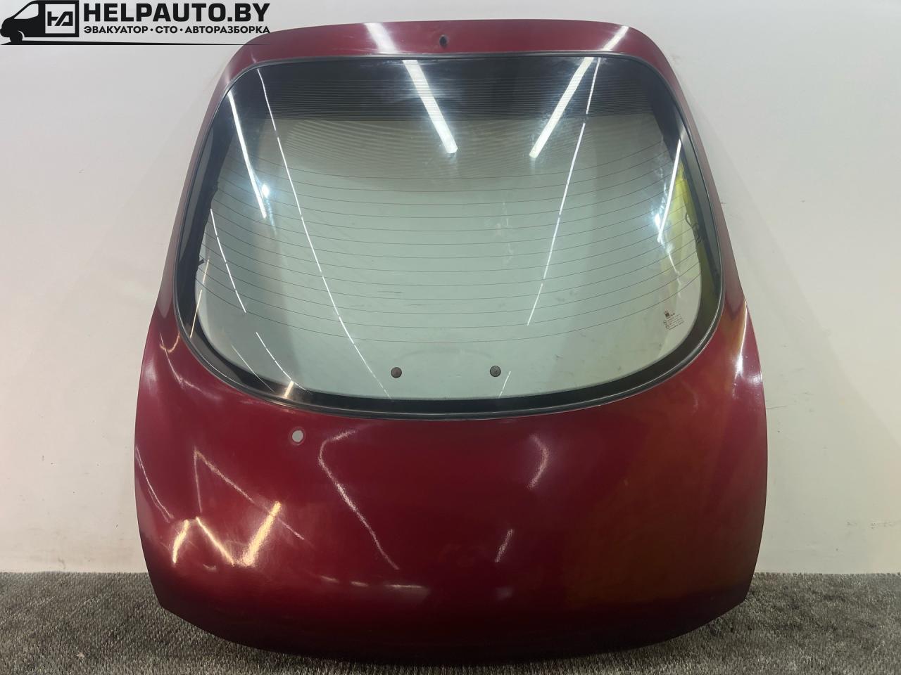 крышка багажника (дверь 3-5) Hyundai Coupe RD 1998, 2.0 л., бензин, МКПП, бордовый, купе, передний привод - фото №1