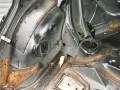часть кузова (вырезанный элемент) Volvo S70 1 поколение 2000, 2.5 л., D 5252 T, дизель, МКПП, черный, седан, передний привод - фото №6