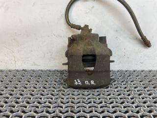суппорт передний правый Volkswagen Jetta 4 поколение 2001, 2.0 л., AQY, бензин, МКПП, синий, седан, передний привод