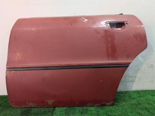 дверь задняя левая Audi 80 B3 1990, 1.8 л., бензин, МКПП, оранжевый, седан, передний привод
