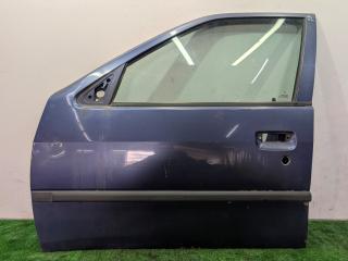 дверь передняя левая Peugeot 306 1 поколение [рестайлинг] 1999, 1.9 л., 162 (XUD9), дизель, МКПП, синий, универсал, передний привод