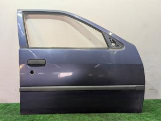 дверь передняя правая Peugeot 306 1 поколение [рестайлинг] 1999, 1.9 л., 162 (XUD9), дизель, МКПП, синий, универсал, передний привод