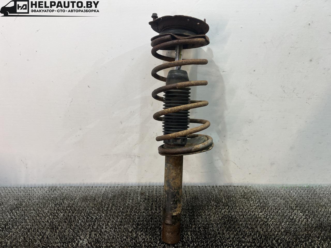 стойка передняя правая Iran Khodro Samand 1 поколение 2009, 1.6 л., бензин, МКПП, чёрный, седан, передний привод - фото №1