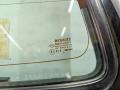 крышка багажника (дверь 3-5) Renault Twingo 1 поколение [2-й рестайлинг] 2001, 1.2 л., бензин, МКПП, черный, хетчбэк 3 дв., передний привод, 43R-000464, DOT39AS2M133 - фото №4
