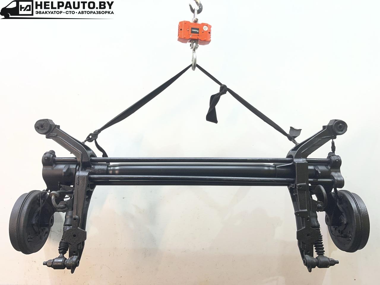 балка подвески задняя Iran Khodro Samand 1 поколение 2009, 1.6 л., бензин, МКПП, чёрный, седан, передний привод, 9654382280 - фото №1