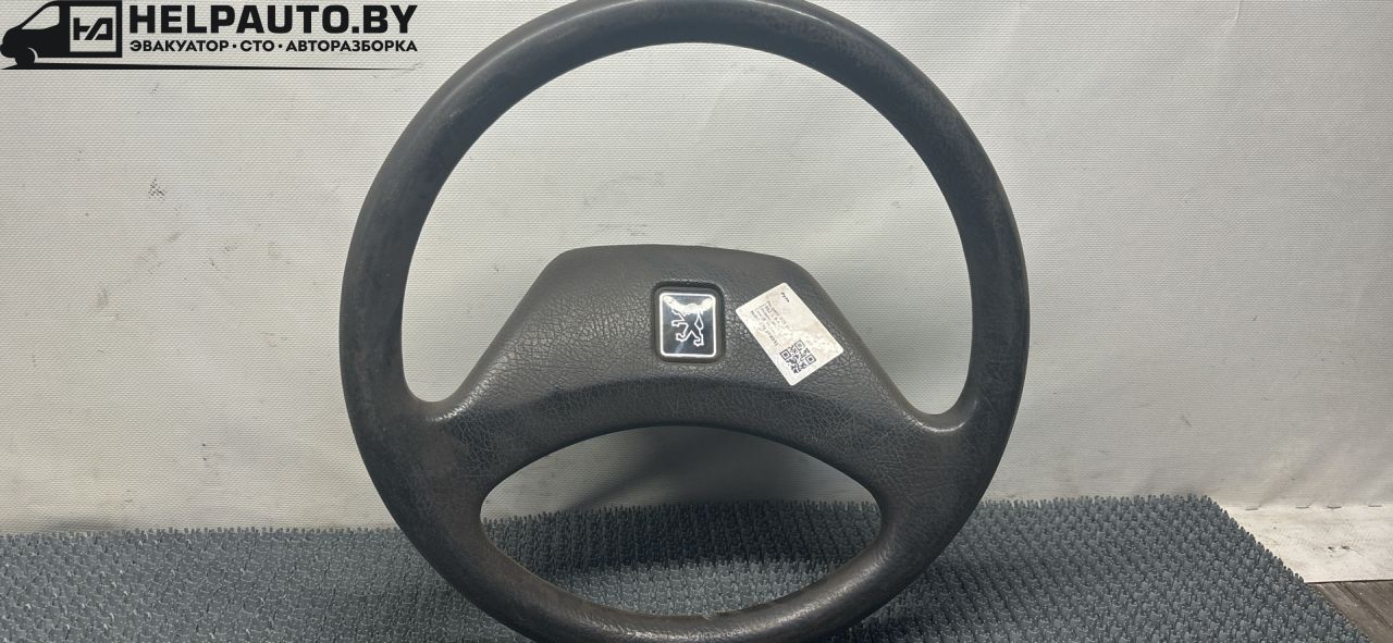 руль Peugeot 405 1 поколение 1992, 1.6 л., BDY (XU5M2Z), бензин, МКПП, синий, седан, передний привод - фото №1
