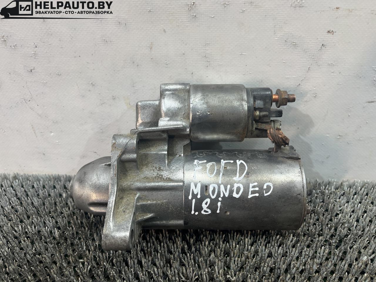 стартер Ford Mondeo 2 поколение (1996 - 2000), 1.8 л., бензин, МКПП, передний привод, 1005821774, 026309 - фото №1