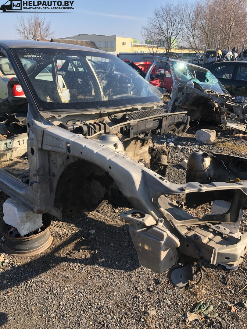 четверть передняя правая Opel Vectra B 1996, 1.7 л., X 17 DT (TC4EE1), дизель, МКПП, серебро, хетчбэк 5 дв., передний привод - фото №1