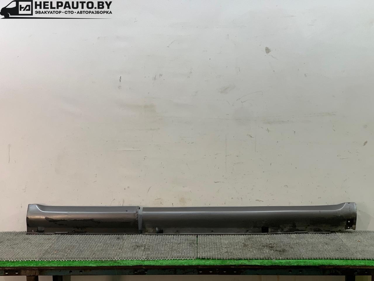 накладка на порог Kia Sorento 1 поколение 2006, 2.5 л., D4CB, дизель, АКПП, серый, внедорожник 5 дв., полный подключаемый привод - фото №1