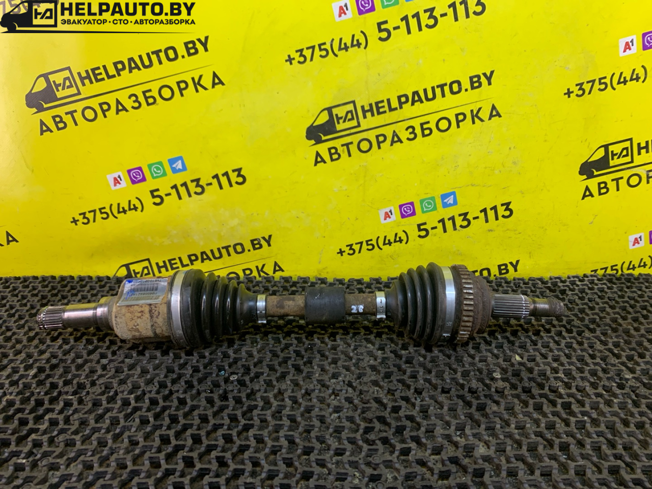 полуось передняя левая (приводной вал, ШРУС) Chrysler PT Cruiser 1 поколение 2002, 2.0 л., ECC, бензин, АКПП, хетчбэк 5 дв. - фото №1