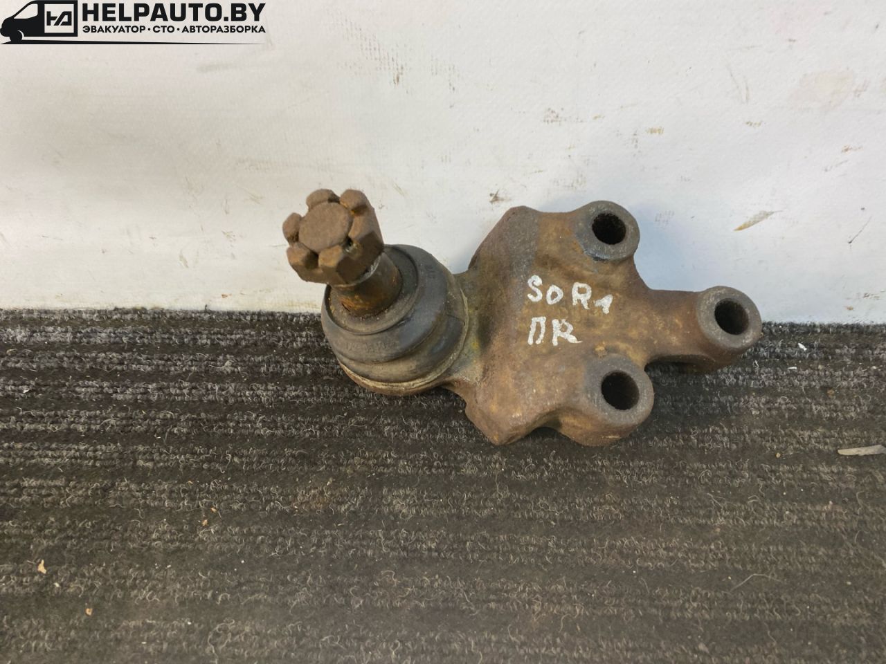 шаровая опора Kia Sorento 1 поколение 2004, 2.5 л., CRDi, D4CB, дизель, АКПП, серебристый, внедорожник 5 дв., полный подключаемый привод - фото №1