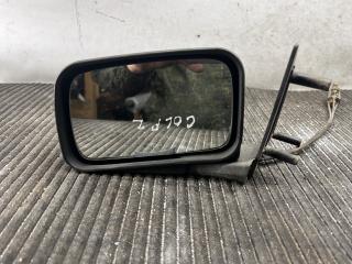зеркало наружное левое Volkswagen Golf 2 поколение 1990, 1.6 л., дизель, МКПП, черный, хетчбэк 3 дв., передний привод