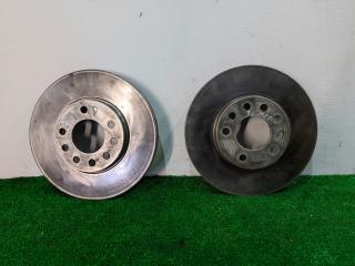 диск тормозной передний Opel Zafira 1 поколение (A) 2002, 2.2 л., дизель, 5МКПП, серебристый, минивэн, передний привод