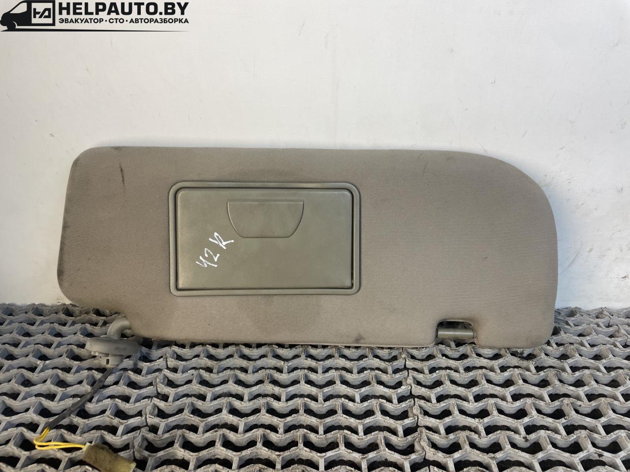 козырек солнцезащитный Daewoo Evanda 1 поколение V200 2003, 2.0 л., i, X 20 SED, бензин, МКПП, берюзовый, седан, передний привод - фото №1