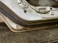 дверь задняя левая Hyundai Sonata 4 поколение [рестайлинг] 2003, 2.4 л., бензин, МКПП, серебристый, седан, передний привод - фото №4