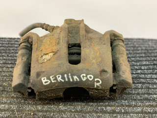 суппорт передний правый Citroen Berlingo 1 поколение (M49) 2002, 1.4 л., KFV (TU3A), бензин, 5МКПП, синий, минивэн, передний привод