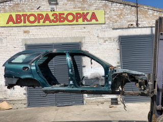 крыло заднее правое Citroen Xsara 1 поколение 1998, 1.9 л., дизель, 5МКПП, зеленый, универсал