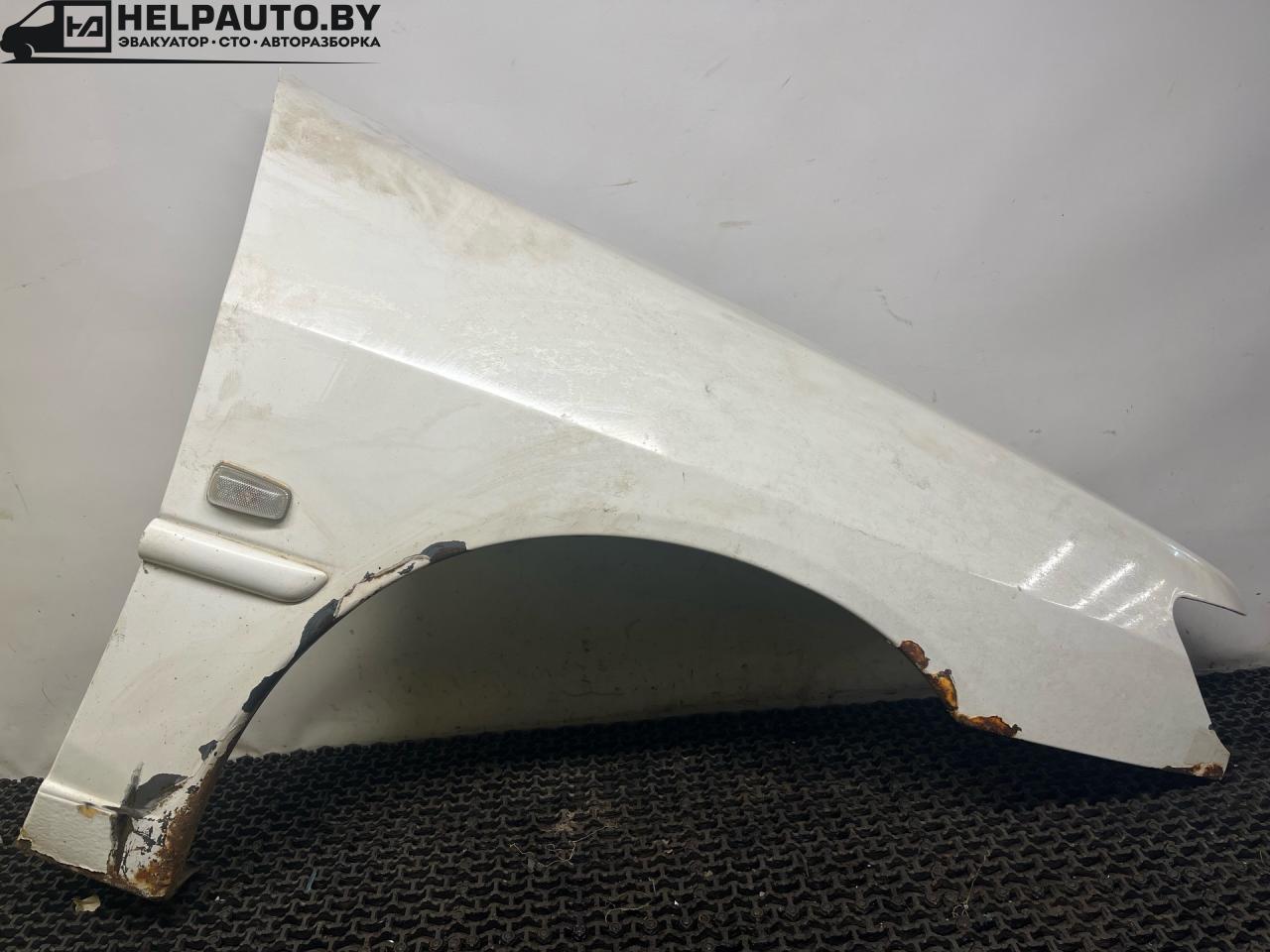 крыло переднее правое Peugeot 306 1 поколение 1997, 1.9 л., D9B (XUD9A), дизель, МКПП, белый, универсал, передний привод - фото №1