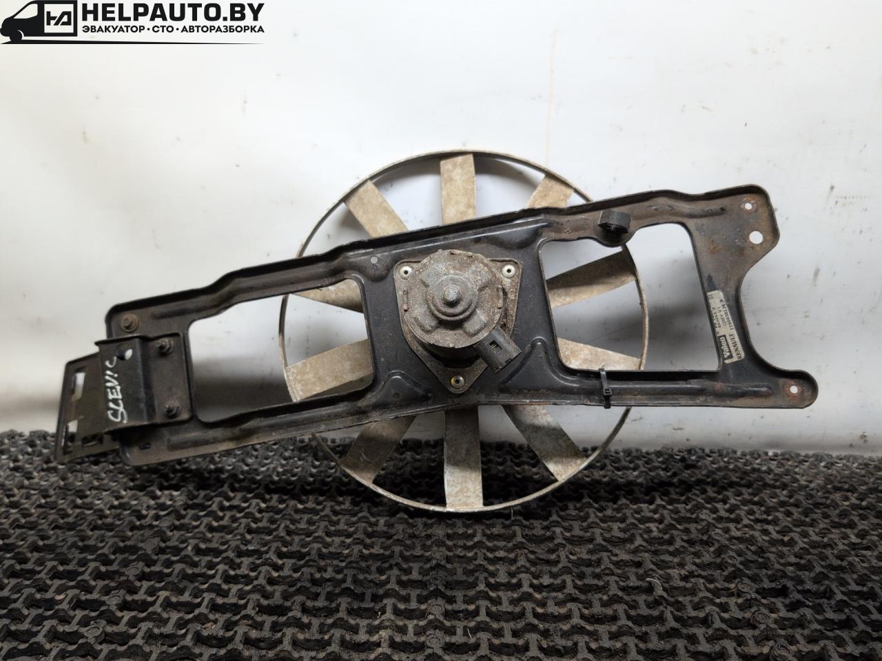 вентилятор радиатора Renault Scenic 1 поколение 1998, 1.6 л., бензин, МКПП, синий, передний привод, 7700812651, 7700838136, 842386, 853267 - фото №1