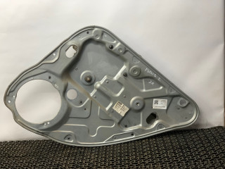 стеклоподъемник задний правый Ford Focus 2 поколение 2006, 1.6 л., HWDA, бензин, МКПП, красный, хетчбэк 5 дв., передний привод
