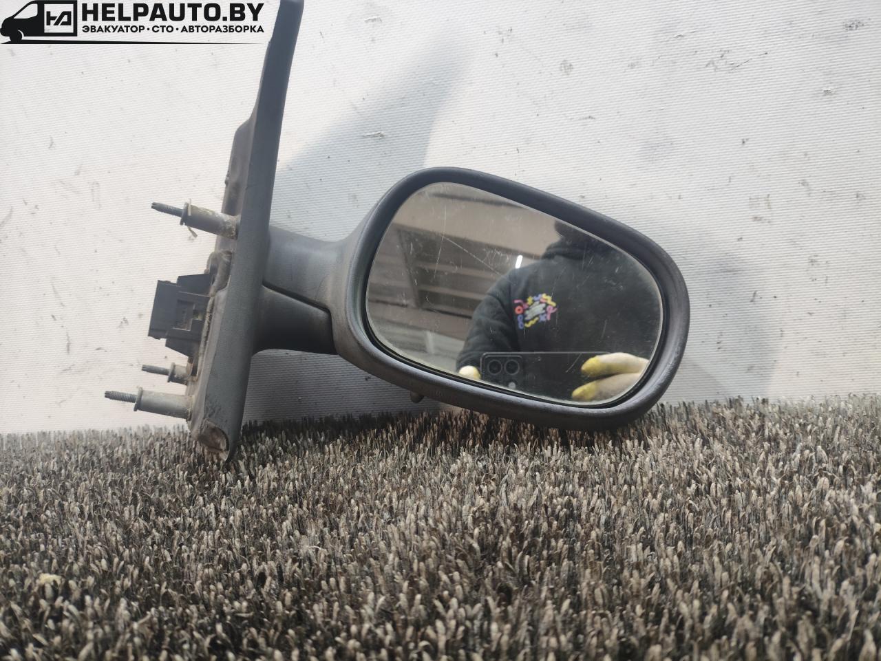 зеркало наружное правое Renault Scenic 1 поколение 1998, 1.9 л., дизель, 5МКПП, голубой, минивэн, передний привод, 010461, 31032 - фото №1